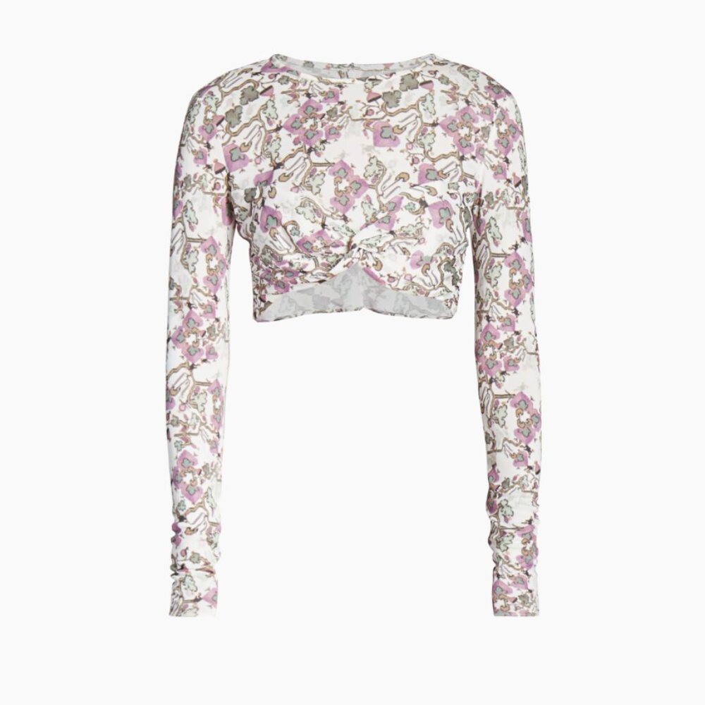 BRAND NEW ISABEL MARANT FLORAL CROP TOP - Picture 3 of 4